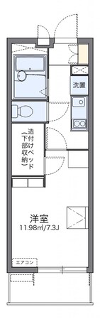 レオパレスグレースラインの物件間取画像